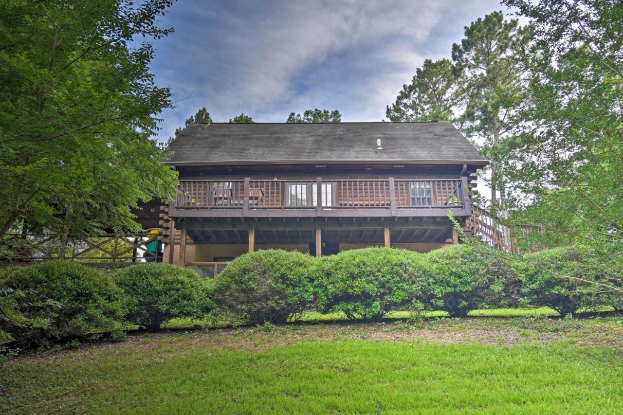 Luxury Pearcy Cabin With 5 Private Acres And Hot Tub! エクステリア 写真